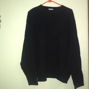 J crew knit black sweater!